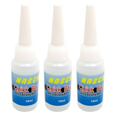 Nasca – Quick Bond Super Glue – Pack of 3 (10ml) Nasca – Quick Bond Super Glue – Pack of 3 (10ml)