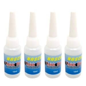 Nasca – Quick Bond Super Glue – Pack of 4(10ml) Nasca – Quick Bond Super Glue – Pack of 4(10ml)