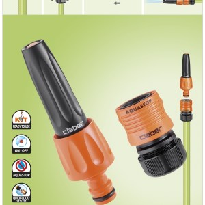 Claber Set 2Pce Adjustable Spray Nozzle set Claber Set 2Pce Adjustable Spray Nozzle set