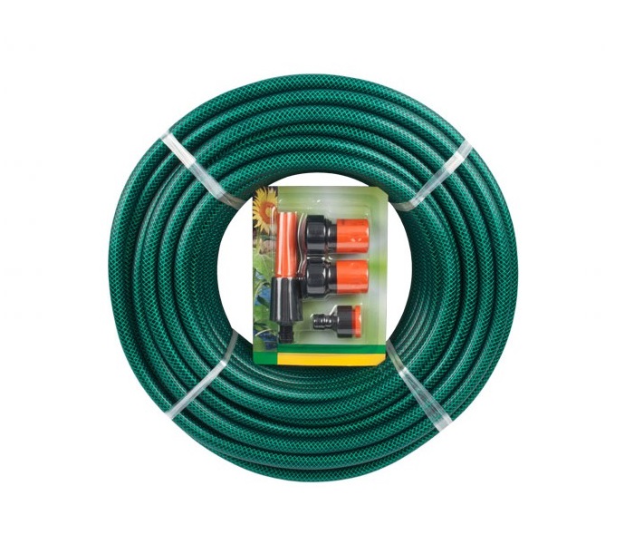 ZI – Garden Hose Pipe With Fittings – 20m ZI – Garden Hose Pipe With Fittings – 20m