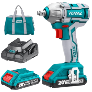 Total Tools – Lithium-Ion Impact Wrench Combo Kit – 20V Total Tools – Lithium-Ion Impact Wrench Combo Kit – 20V