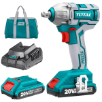 Total Tools – Lithium-Ion Impact Wrench Combo Kit – 20V Total Tools – Lithium-Ion Impact Wrench Combo Kit – 20V