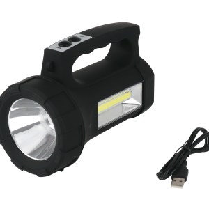 Leisure-Quip USB Rechargeable Spotlight 300 Lumen Leisure-Quip USB Rechargeable Spotlight 300 Lumen