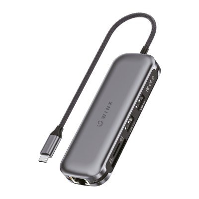 Winx Connect Max 7-in-1 Type-C Hub Winx Connect Max 7-in-1 Type-C Hub