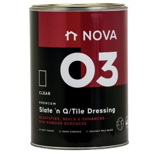 Nova 3 Slate ‘n Q/Tile Dressing – Matt / Clear – 1 L Nova 3 Slate ‘n Q/Tile Dressing – Matt / Clear – 1 L