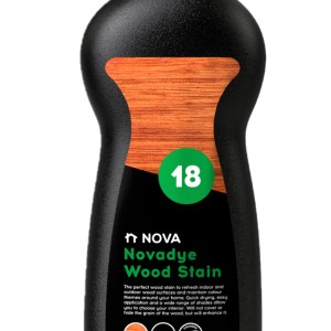 Nova 18 Novadye Teak Quick Drying Wood Stain 500ml Nova 18 Novadye Teak Quick Drying Wood Stain 500ml