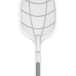 Home Quip USB Rechargeable Mosquito Swatter Racquet – White Home Quip USB Rechargeable Mosquito Swatter Racquet – White