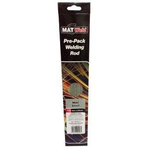 Matweld – Welding Rod / Pre-Pack Welding Rod 2.50mm – Mild Steel (10 Piece) Matweld – Welding Rod / Pre-Pack Welding Rod 2.50mm – Mild Steel (10 Piece)