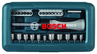 Bosch – Screwdriver Bit Set – 46 Piece Bosch – Screwdriver Bit Set – 46 Piece