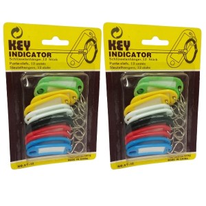 SourceDirect – Key Tags / Key Rings – Pack of 2 (24 Piece in Total) SourceDirect – Key Tags / Key Rings – Pack of 2 (24 Piece in Total)