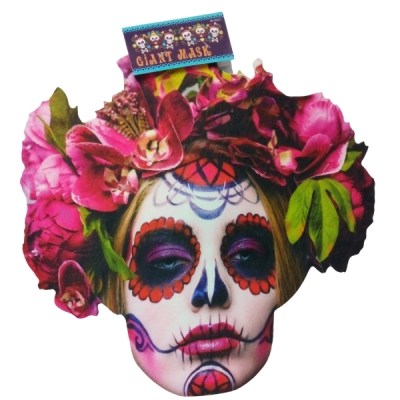 SourceDirect – Day of the Dead Giant Mask – Purple Eyes SourceDirect – Day of the Dead Giant Mask – Purple Eyes