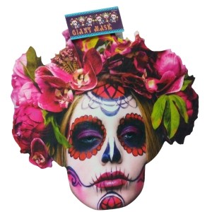 SourceDirect – Day of the Dead Giant Mask – Purple Eyes SourceDirect – Day of the Dead Giant Mask – Purple Eyes