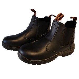 In-Step – Chelsea Safety Boots – Black – UK 3 In-Step – Chelsea Safety Boots – Black – UK 3
