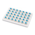 Keychron Gateron Hot-Swappable Mechanical Switches – 35 Piece Set – White Keychron Gateron Hot-Swappable Mechanical Switches – 35 Piece Set – White