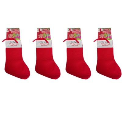 SourceDirect – Christmas Elf Stockings 53cm – Pack of 4 SourceDirect – Christmas Elf Stockings 53cm – Pack of 4