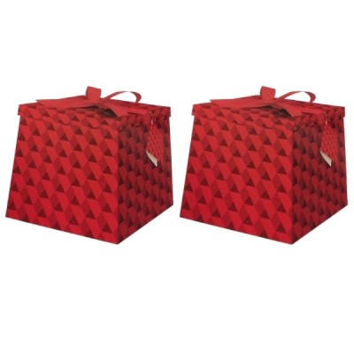 SourceDirect – Gift Box / Flat-Pack Large Gift Box – Pack of 2 (Red) SourceDirect – Gift Box / Flat-Pack Large Gift Box – Pack of 2 (Red)