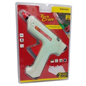 Tork Craft – Glue Gun / Hot Melt Glue Gun 11mm with 2 x Glue Sticks – 80W Tork Craft – Glue Gun / Hot Melt Glue Gun 11mm with 2 x Glue Sticks – 80W