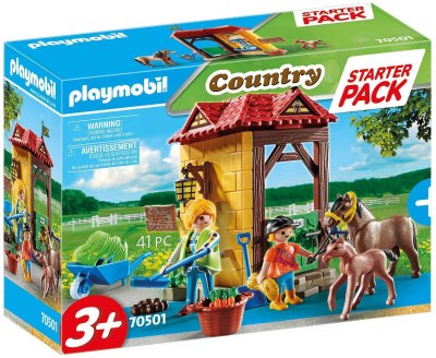 Playmobil Starter Pack Horse Farm 70501 Playmobil Starter Pack Horse Farm 70501