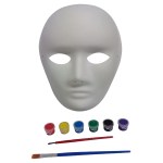 Khoki- Paint Your Own Mask , 6 x Colour Tubes and 2 x Paint Brushes – 3y Up Khoki- Paint Your Own Mask , 6 x Colour Tubes and 2 x Paint Brushes – 3y Up