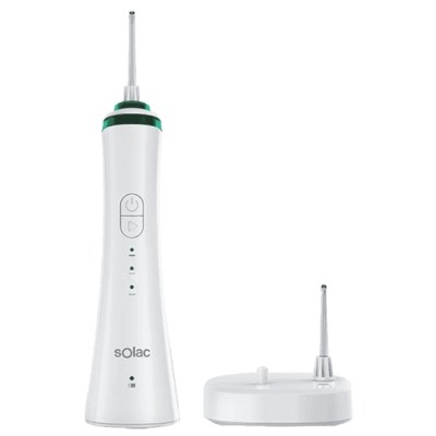 Solac – Electric Water Flosser /Oral Irrigator, 2 x Floss Nozzles & Charger Solac – Electric Water Flosser /Oral Irrigator, 2 x Floss Nozzles & Charger