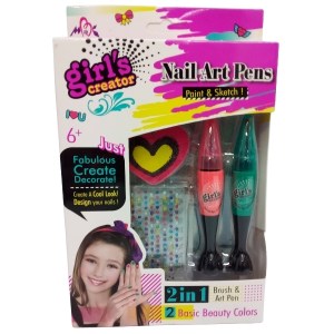 Girls Creator – Make Up Gift Sets – Nail Polish Brush & Art Pens Girls Creator – Make Up Gift Sets – Nail Polish Brush & Art Pens