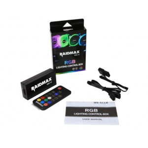 Raidmax RGB Lighting Control Box and RF Remote Raidmax RGB Lighting Control Box and RF Remote