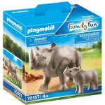 Playmobil Rhino with Calf 70357 Playmobil Rhino with Calf 70357