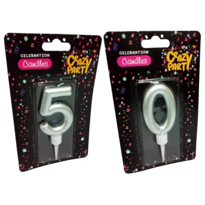 SourceDirect – Large Birthday Candles Numbers 5 and 0 SourceDirect – Large Birthday Candles Numbers 5 and 0