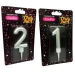 SourceDirect – Large Birthday Candles Numbers 2 and 1 SourceDirect – Large Birthday Candles Numbers 2 and 1