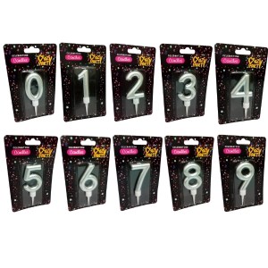 SourceDirect – Large Birthday Candles Set (Numbers 0 to 9) SourceDirect – Large Birthday Candles Set (Numbers 0 to 9)