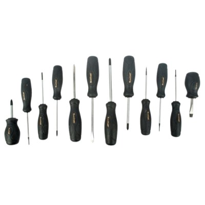 Tork Craft – Screwdriver Set / Chrome Vanadium Steel Screwdriver Set – 12 Piece Tork Craft – Screwdriver Set / Chrome Vanadium Steel Screwdriver Set – 12 Piece