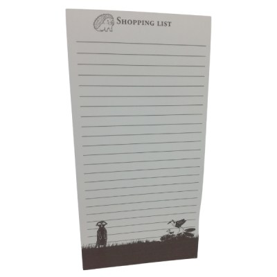 SourceDirect – Shopping List with Magnetic Strip – Meerkat SourceDirect – Shopping List with Magnetic Strip – Meerkat