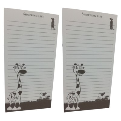 SourceDirect – Shopping List with Magnetic Strip – Pack of 2 (Giraffe) SourceDirect – Shopping List with Magnetic Strip – Pack of 2 (Giraffe)