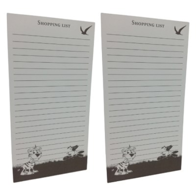 SourceDirect – Shopping List with Magnetic Strip – Pack of 2 (Tiger) SourceDirect – Shopping List with Magnetic Strip – Pack of 2 (Tiger)