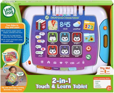 Leapfrog 2 in 1 Touch & Learn Tablet Leapfrog 2 in 1 Touch & Learn Tablet