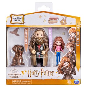 Wizarding World 7.5cm Hermione & Hagrid Mini Friendship Pack Wizarding World 7.5cm Hermione & Hagrid Mini Friendship Pack