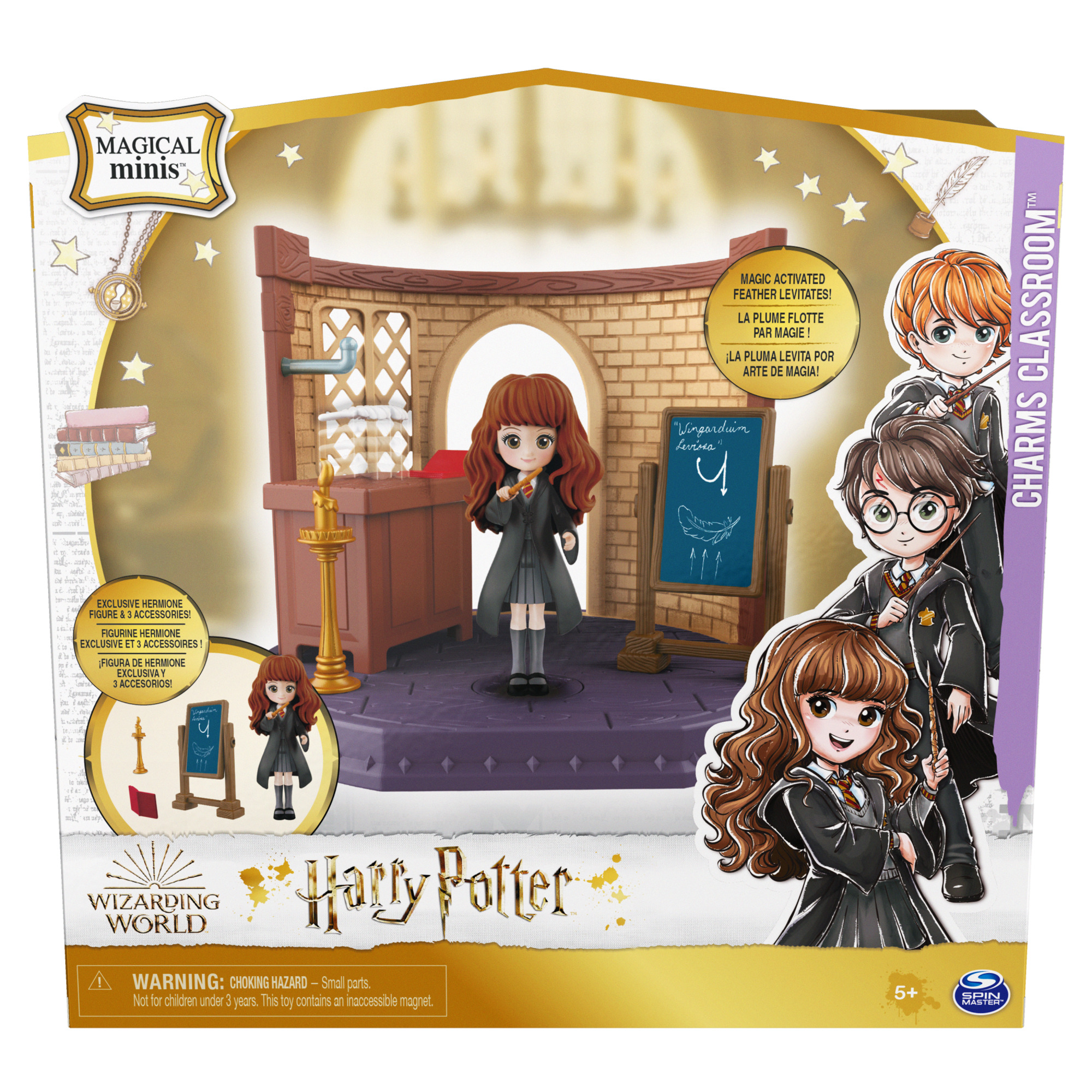 Wizarding World Mini Classroom Charms Playset & 7.5cm Figure Wizarding World Mini Classroom Charms Playset & 7.5cm Figure