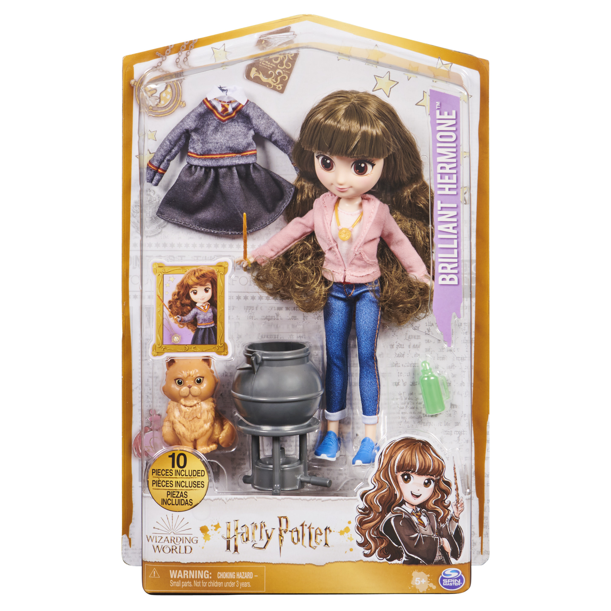 Wizarding World 20cm Deluxe Hermione Doll Wizarding World 20cm Deluxe Hermione Doll