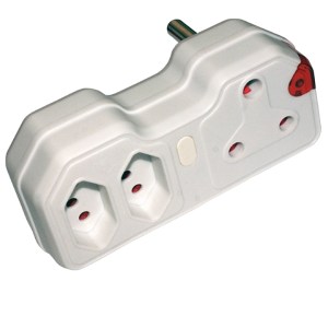 Current – Adaptor / 2 x 3-Pin Euro Sockets with Light – (1 x 16A 2 x 5A) Current – Adaptor / 2 x 3-Pin Euro Sockets with Light – (1 x 16A 2 x 5A)