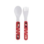 Home Classix Melamine “Little Peeps” Spoon & Fork Set 14cm Home Classix Melamine “Little Peeps” Spoon & Fork Set 14cm
