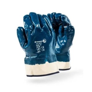 Blue Open Cuff Nitrile Fully Coated Blue Open Cuff Nitrile Fully Coated