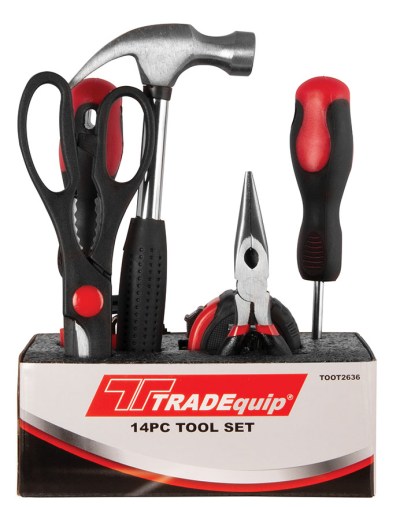 Tradequip 14 Piece Tool Gift Set Tradequip 14 Piece Tool Gift Set