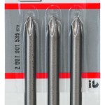Screwdriver bit Extra Hard PH 2, 89 mm, 3 pc Screwdriver bit Extra Hard PH 2, 89 mm, 3 pc