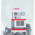 Screwdriver bit Extra Hard PZ 3, 25 mm, 25 pc, plastic bag Screwdriver bit Extra Hard PZ 3, 25 mm, 25 pc, plastic bag
