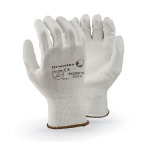 PU Coated White PU2001 Glove – M PU Coated White PU2001 Glove – M