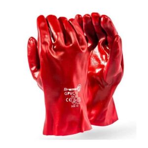 PVC Red Glove (Smooth) PVC Red Glove (Smooth)