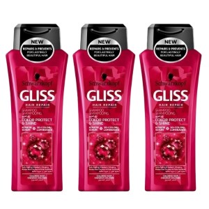 Schwarzkopf- Shampoo /Colour Protection & Shine Shampoo – Pack of 3 (250ml) Schwarzkopf- Shampoo /Colour Protection & Shine Shampoo – Pack of 3 (250ml)