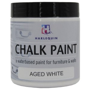 Harlequin – Chalk Paint / Furniture Chalk Paint – 450ml – Aged White Harlequin – Chalk Paint / Furniture Chalk Paint – 450ml – Aged White