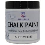 Harlequin – Chalk Paint / Furniture Chalk Paint – 450ml – Aged White Harlequin – Chalk Paint / Furniture Chalk Paint – 450ml – Aged White