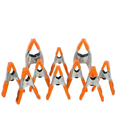 Pony 10 piece Steel Spring Clamp Set 8×1″ & 2×2″ Pony 10 piece Steel Spring Clamp Set 8×1″ & 2×2″